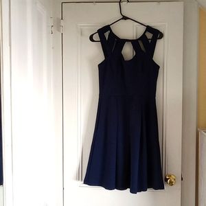 Navy Blue Betsy Johnson Dress